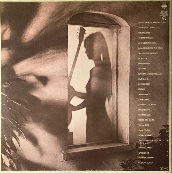 Al Di Meola, Splendido Hotel - LP