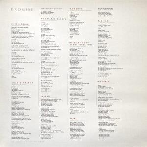 Sade, Promise - LP Album Stereo: imagen 3