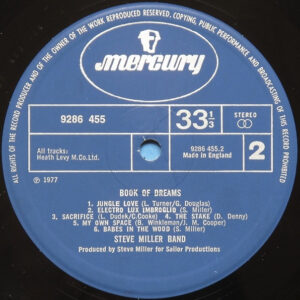 Steve Miller Band, Book Of Dreams - LP: imagen 4