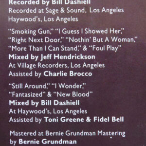 Robert Cray, Strong Persuader - LP: imagen 7