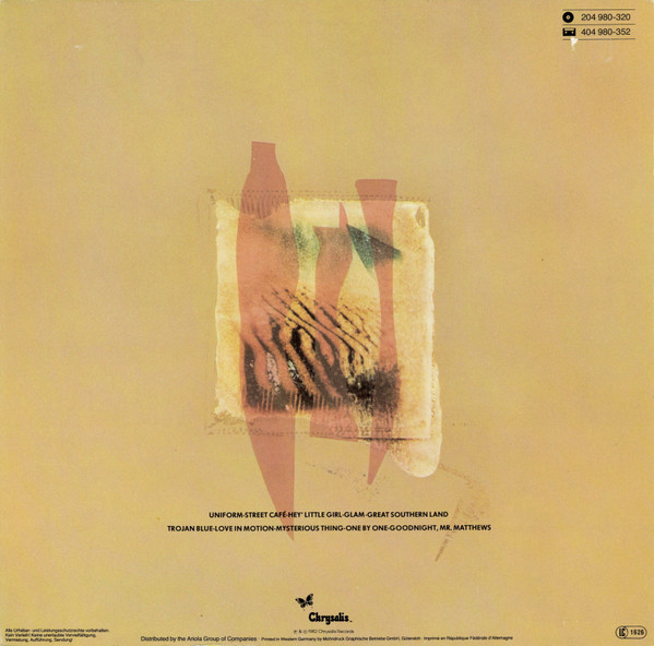 Icehouse, Primitive Man - LP