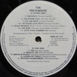 The Pretenders, Pretenders - LP: imagen 4