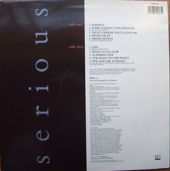 Déjà, Serious - LP Album Stereo