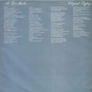 Al Di Meola, Elegant Gypsy - LP: imagen 6