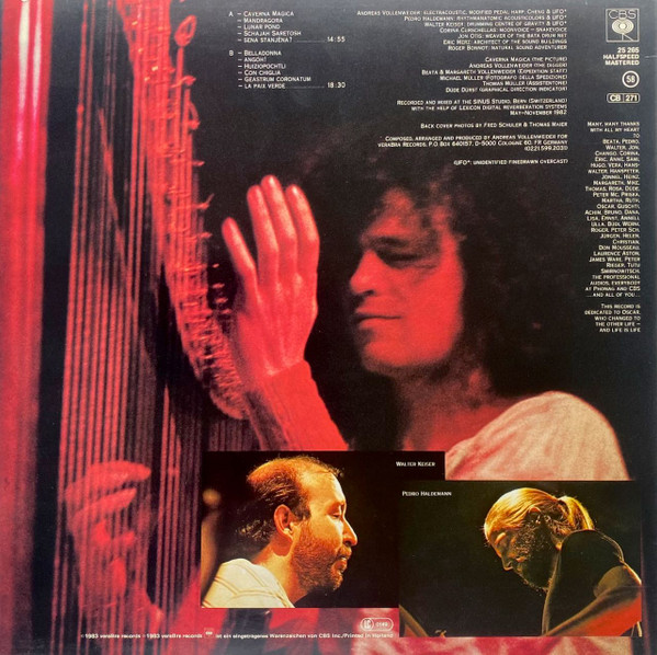 Andreas Vollenweider, Caverna Magica (...Under The Tree - In The Cave...) - LP