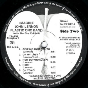 John Lennon, Imagine - LP: imagen 4