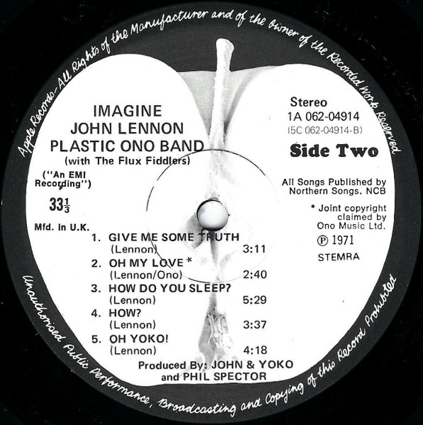 John Lennon, Imagine - LP