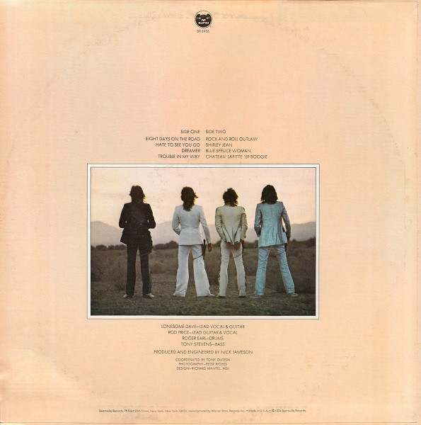 Foghat, Rock And Roll Outlaws - LP