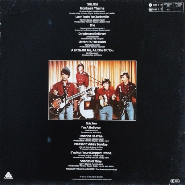 The Monkees, Greatest Hits - LP