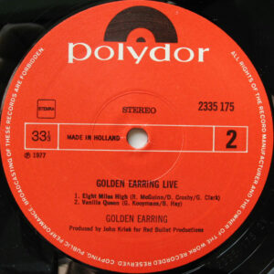 Golden Earring, Live - LP: imagen 7