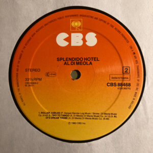 Al Di Meola, Splendido Hotel - LP: imagen 6