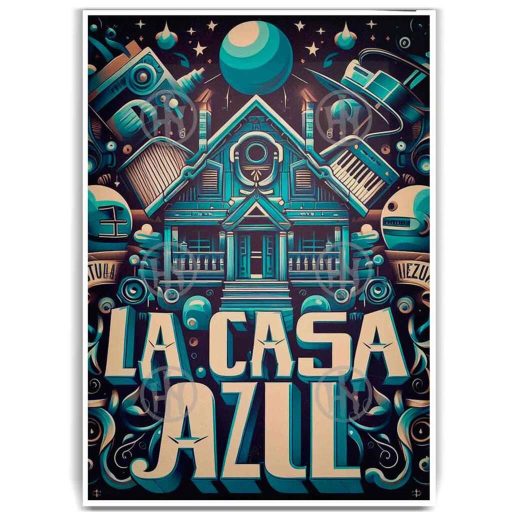 La Casa Azul Póster