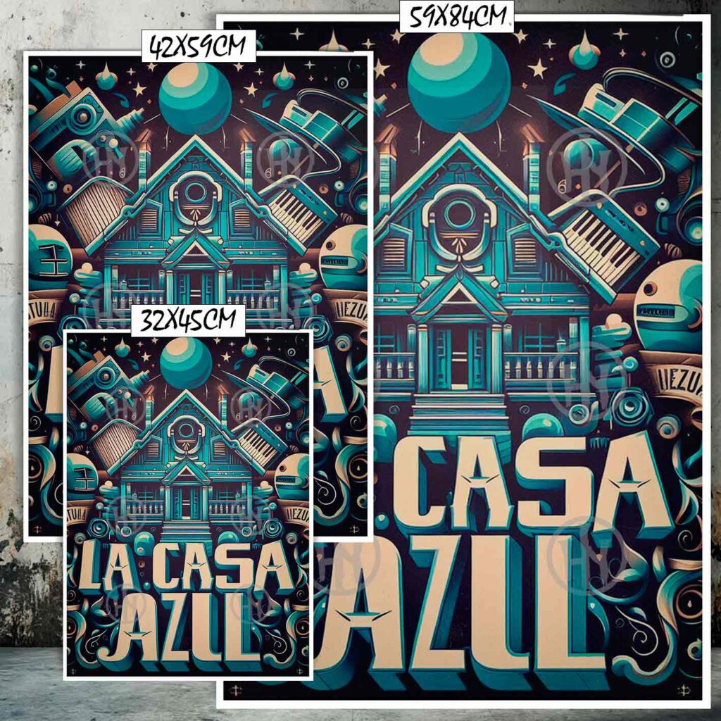 La Casa Azul Póster
