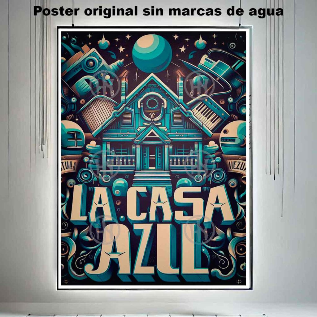 La Casa Azul Póster