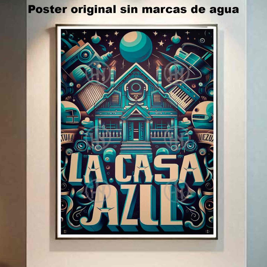 La Casa Azul Póster