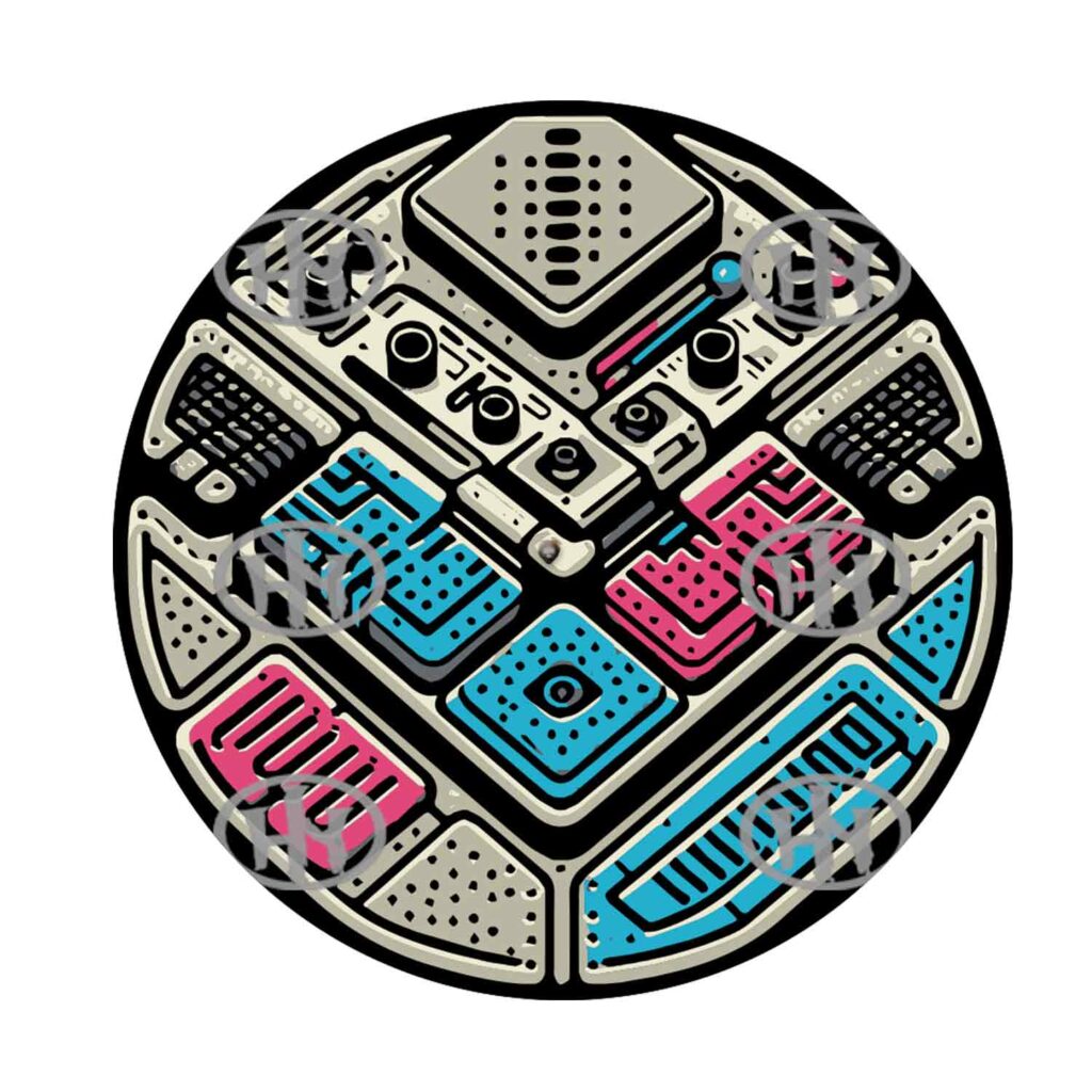Lego Slipmats personalizado para Djing