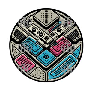 Lego Slipmats personalizado para Djing