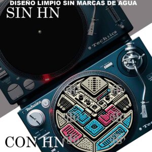 Lego Slipmats personalizado para Djing: imagen 4