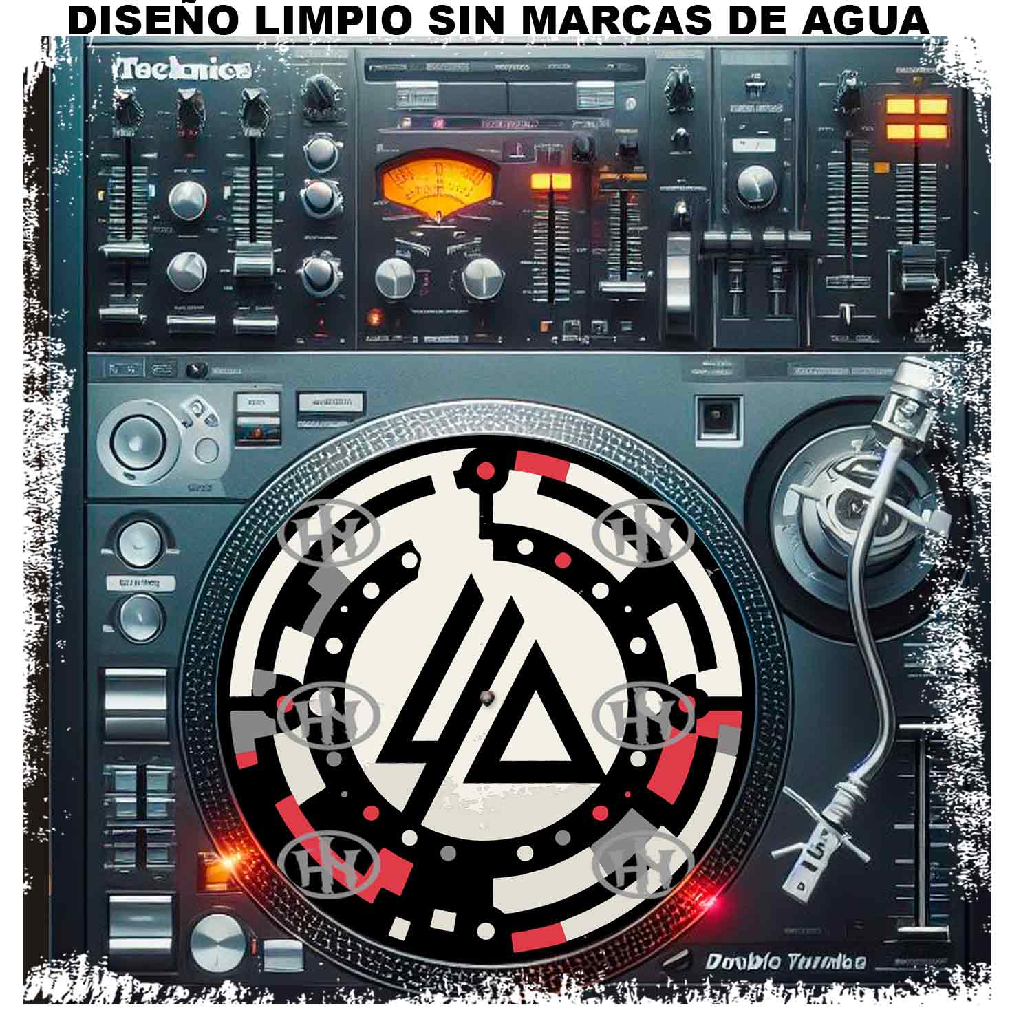 Linkin Park Slipmats personalizado para Djing: imagen 2