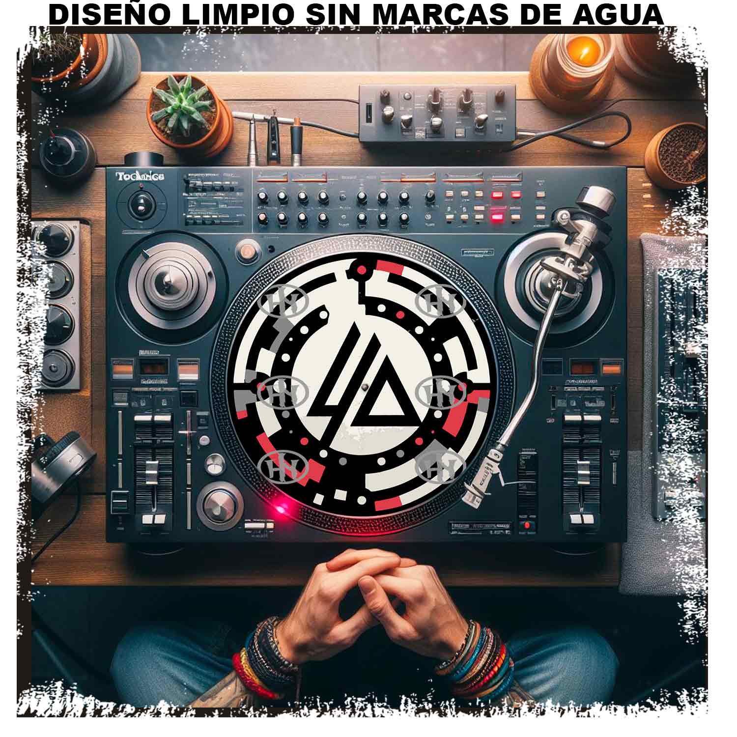 Linkin Park Slipmats personalizado para Djing: imagen 3