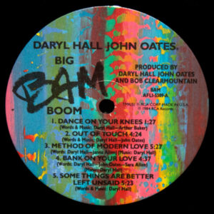 Daryl Hall & John Oates, Big Bam Boom - LP: imagen 3