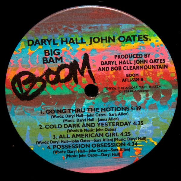 Daryl Hall & John Oates, Big Bam Boom - LP