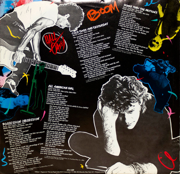 Daryl Hall & John Oates, Big Bam Boom - LP