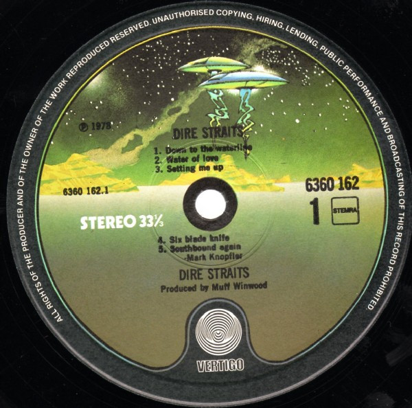 Dire Straits, Dire Straits - LP