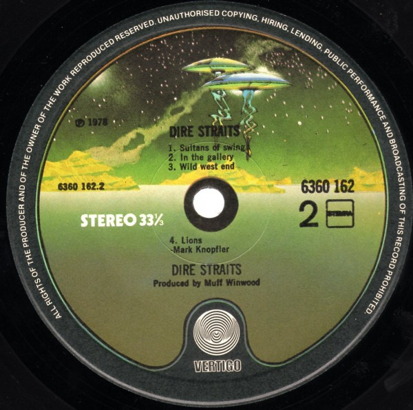 Dire Straits, Dire Straits - LP