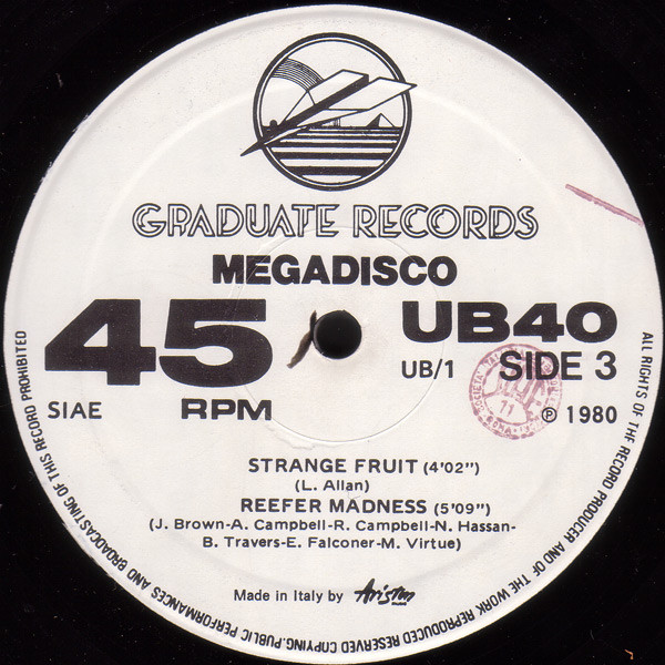 UB40, Signing Off - LP
