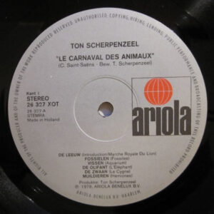 Ton Scherpenzeel, Le Carnaval Des Animaux - LP: imagen 3
