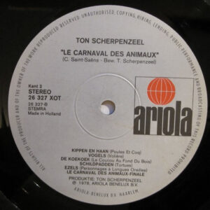 Ton Scherpenzeel, Le Carnaval Des Animaux - LP: imagen 4