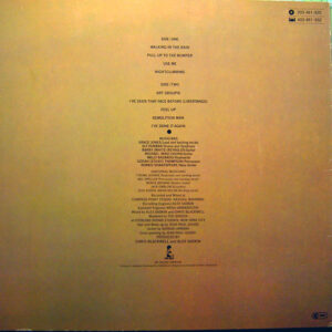 Grace Jones, Nightclubbing - LP: imagen 2