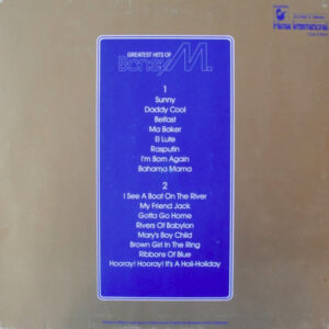 Boney M., Greatest Hits Of Boney M. - LP: imagen 3