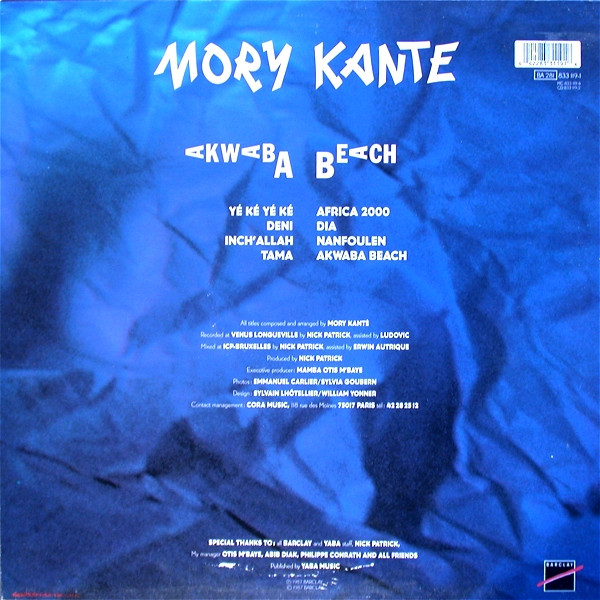 Mory Kanté, Akwaba Beach - LP
