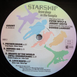 Starship, Knee Deep In The Hoopla - LP: imagen 4