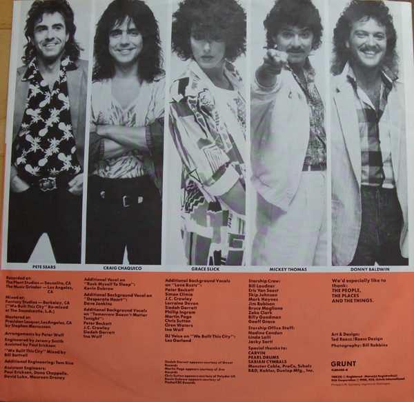 Starship, Knee Deep In The Hoopla - LP