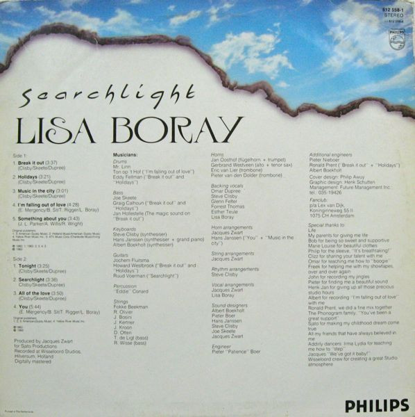 Lisa Boray, Searchlight - LP