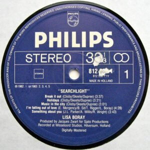 Lisa Boray, Searchlight - LP: imagen 3