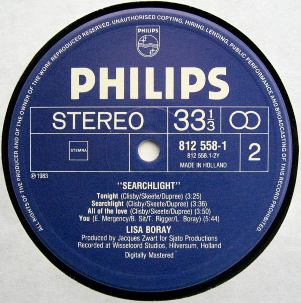 Lisa Boray, Searchlight - LP