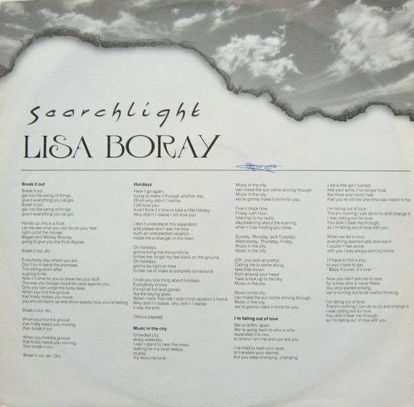 Lisa Boray, Searchlight - LP