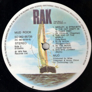 Mud, Mud Rock - LP Album Stereo: imagen 4