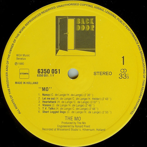 The Mo, Mo - LP Album Stereo
