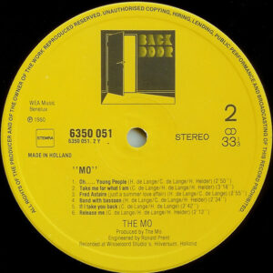 The Mo, Mo - LP Album Stereo: imagen 4