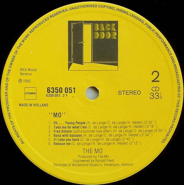 The Mo, Mo - LP Album Stereo