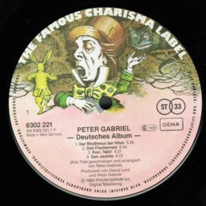 Peter Gabriel, Deutsches Album - LP: imagen 3