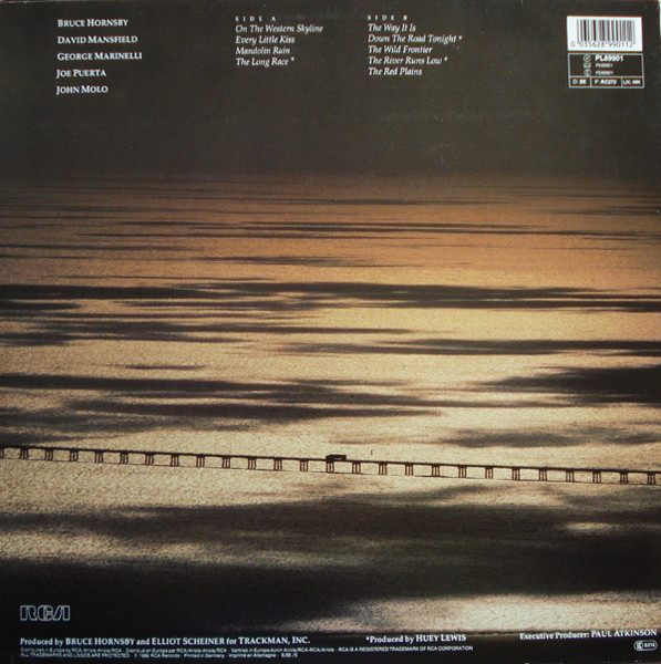 Bruce Hornsby And The Range, The Way It Is - LP
