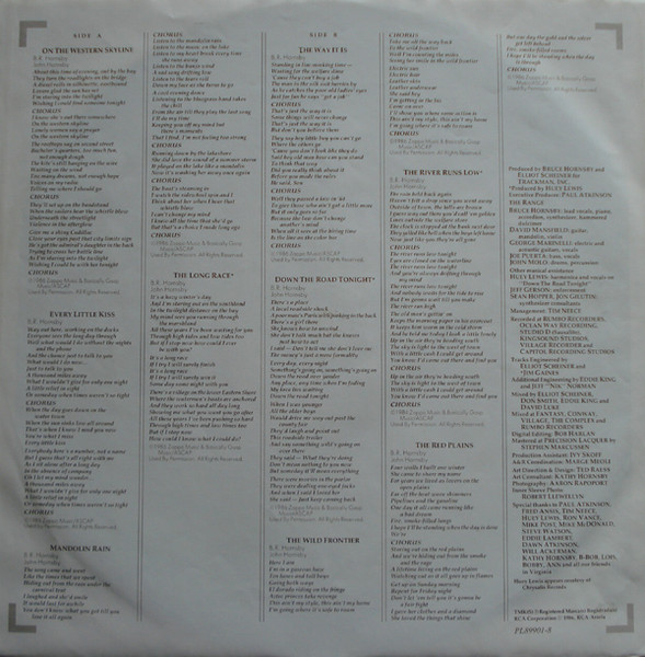 Bruce Hornsby And The Range, The Way It Is - LP
