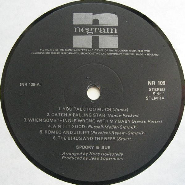 Spooky & Sue, Spooky & Sue - LP