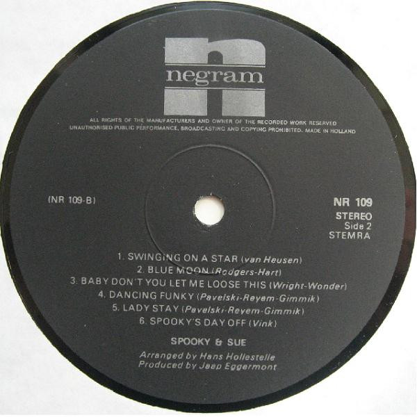 Spooky & Sue, Spooky & Sue - LP